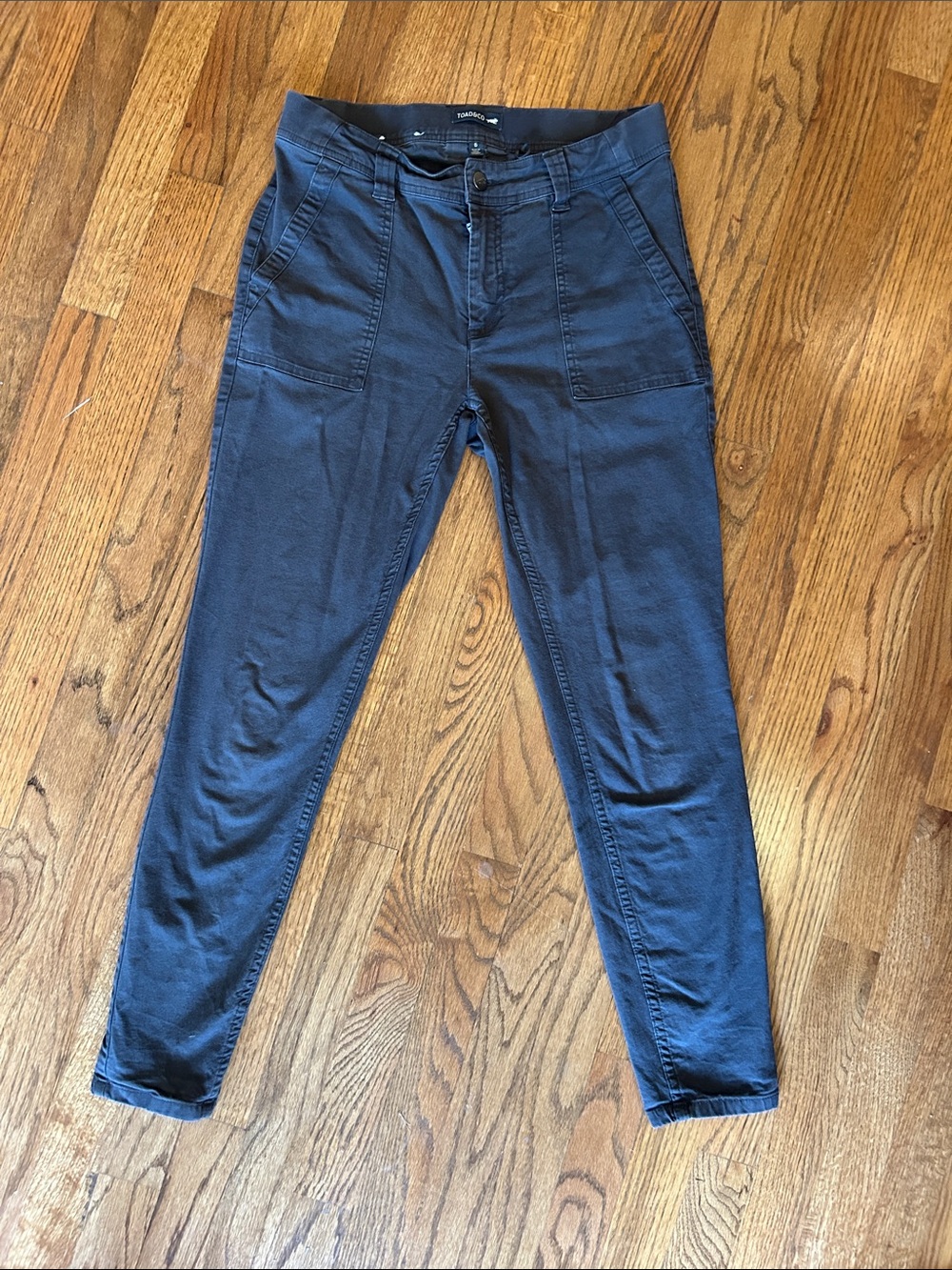 Toad and Company Women's Gray Stretch Ankle Jeans